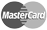 Logo master card blanco y negro